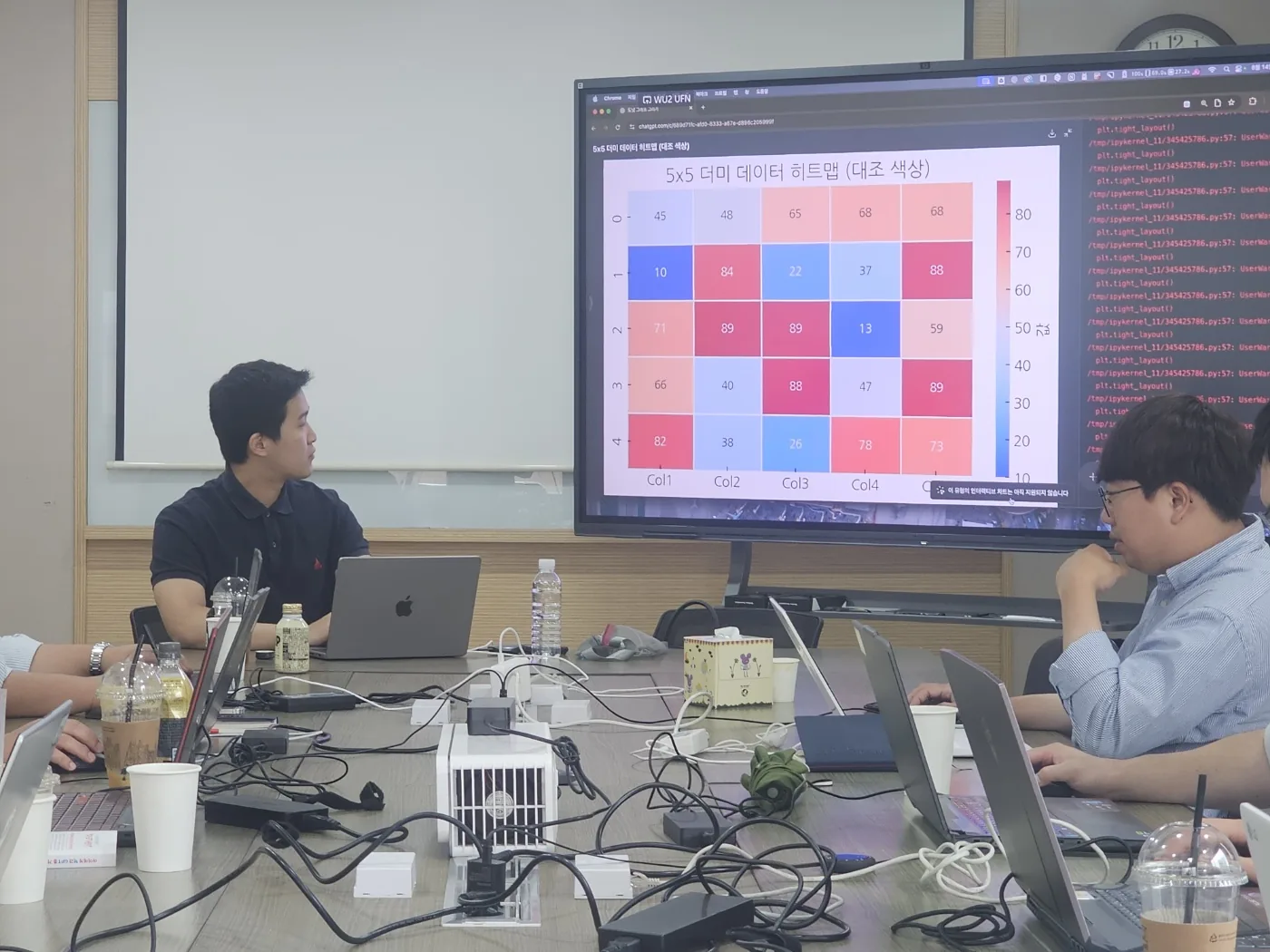 한국마이콤 핵심 리더 AI 활용 교육 현장 사진 2