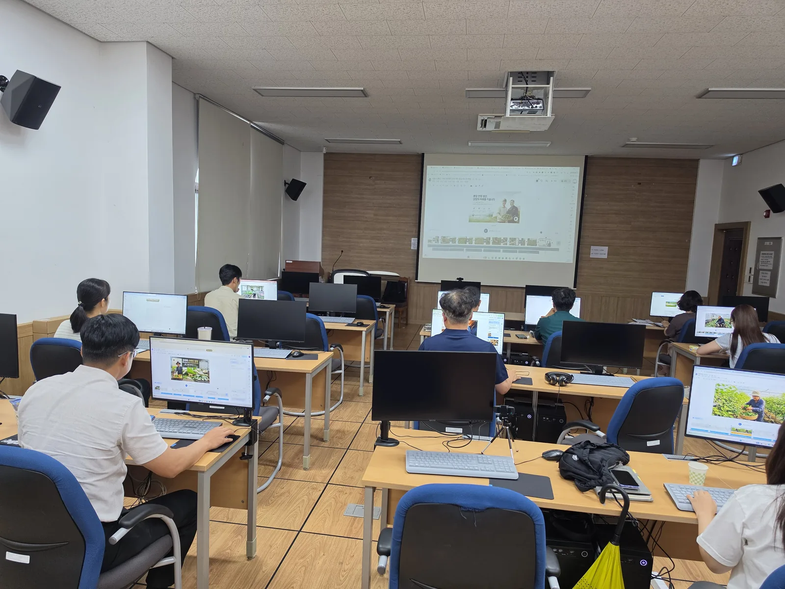 AI를 활용한 기술동영상 제작 교육 현장 사진 4